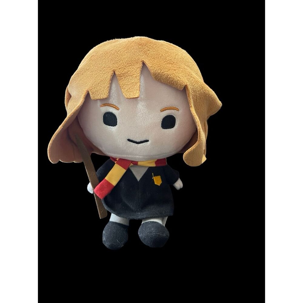 Wizarding World Brown and Black Harry Potter Hermione Granger Plush Soft Toy 9”